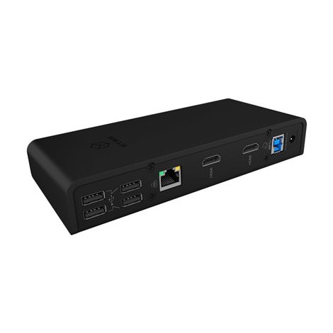 Stacja dokująca do notebooka Raidsonic Icy Box USB 3.2 Gen 1 IB-DK2251AC Liczba portów HDMI 2 - 3